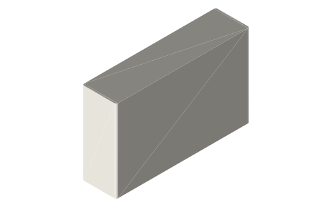 Nespresso Essenza Mini, isometric render of a generated part