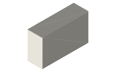 Nespresso Vertuo Pop, isometric render of a generated part