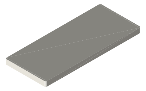 Nintendo Switch 2, isometric render of a generated part