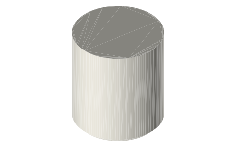 Pipe thread envelopes: NPT (ANSI B1.20.1) and BSP (ISO 228 / 7), 1/8 to 1 inch, isometric render of a generated part