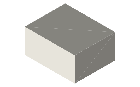 Nuna DEMI stroller (DEMI icon), isometric render of a generated part