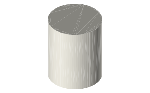 PAR30L light bulb (E26 base), isometric render of a generated part