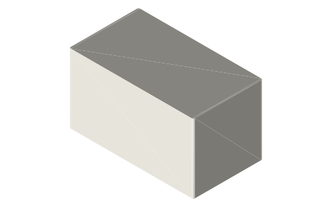 PETLIBRO Granary 5L Wi-Fi automatic feeder, isometric render of a generated part