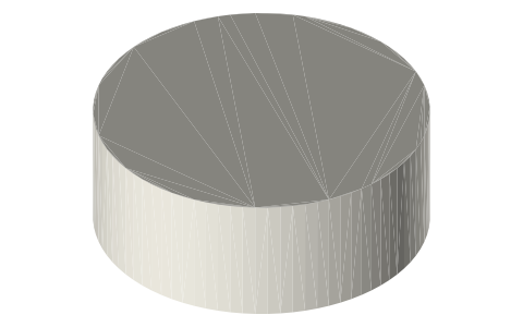 Pro-Line 1/24 Trencher 1.0 in tire mounted, 7 mm hex (PRO1020910), isometric render of a generated part