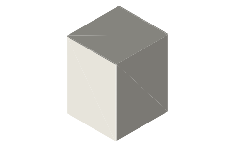 Prusa CORE One 3D printer, isometric render of a generated part