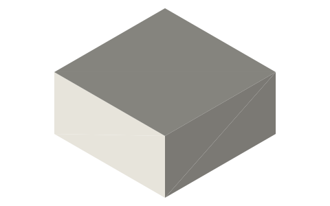 Raspberry Pi High Quality Camera, isometric render of a generated part