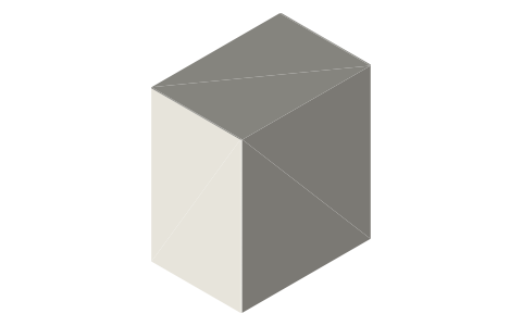 Roborock Qrevo dock, isometric render of a generated part