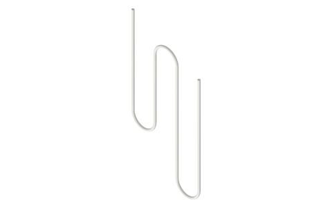 Ø3 rope for the two fixed pulleys and one movable pulley (drawn in place), isometric render of a generated part