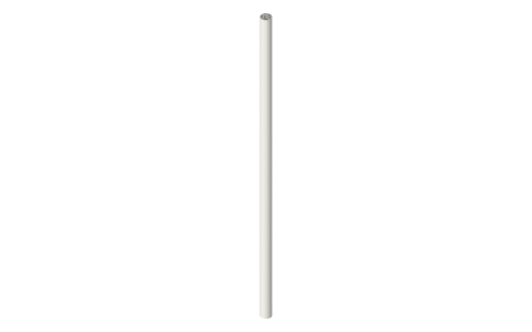 Shimano Pack Tenkara ZW (310-340 cm zoom, 10 sections), isometric render of a generated part
