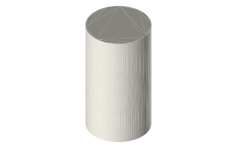 Sigma 28-105mm F2.8 DG DN | Art lens, isometric render of a generated part