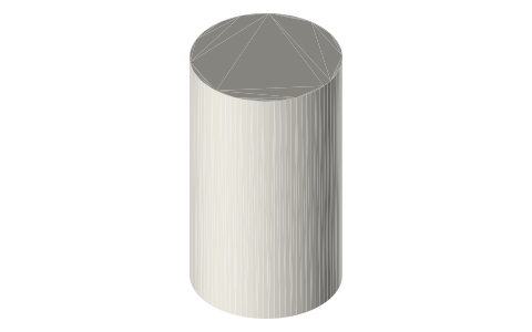 Sigma 28-45mm F1.8 DG DN | Art lens, isometric render of a generated part