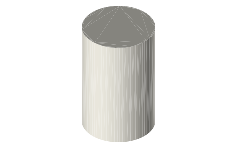 Sigma 35mm F1.2 DG DN | Art lens, isometric render of a generated part