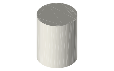 Sony FE 20-70mm F4 G (SEL2070G), isometric render of a generated part