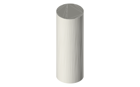 Sony FE 200-600mm F5.6-6.3 G OSS (SEL200600G), isometric render of a generated part