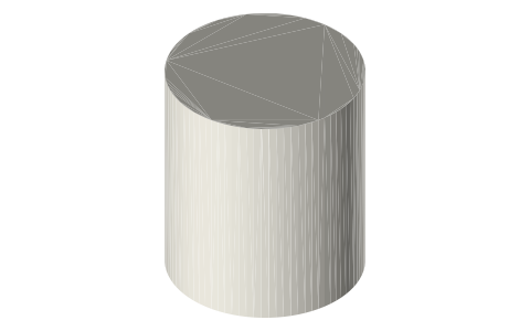 Sony FE 20mm F1.8 G (SEL20F18G), isometric render of a generated part