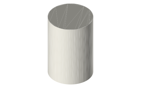 Sony FE 24-240mm F3.5-6.3 OSS (SEL24240), isometric render of a generated part