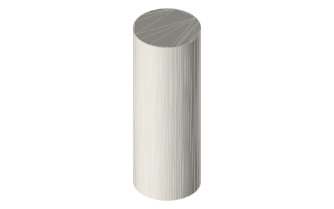Sony FE 600mm F4 GM OSS (SEL600F40GM), isometric render of a generated part
