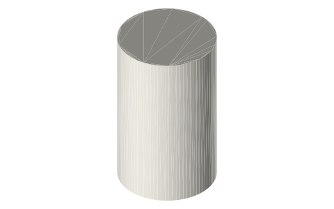 Sony FE 90mm F2.8 Macro G OSS (SEL90M28G), isometric render of a generated part