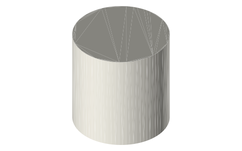 Sony Sonnar T* E 24mm F1.8 ZA (SEL24F18Z), isometric render of a generated part