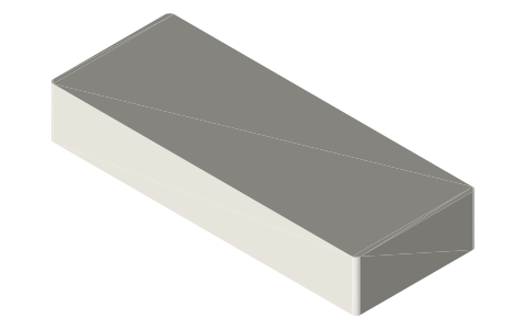 Valve Steam Deck (LCD), isometric render of a generated part