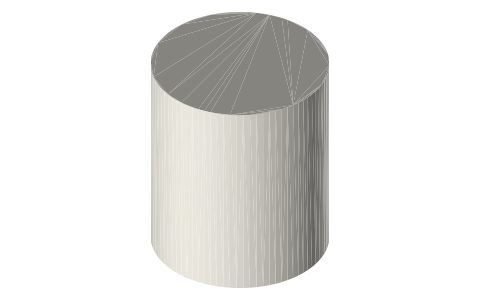T-Motor F60 PRO V motor (2207.5), isometric render of a generated part