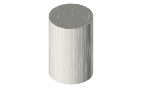 Tamron 17-50mm F/4 Di III VXD (Model A068), isometric render of a generated part