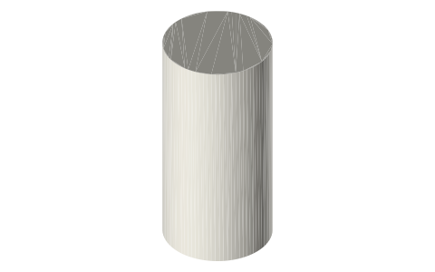 Tamron 50-400mm F/4.5-6.3 Di III VC VXD (Model A067), isometric render of a generated part