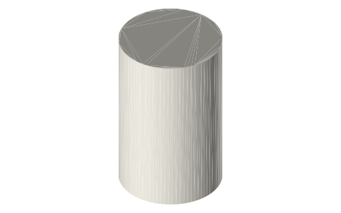 Tamron 90mm F/2.8 Di III MACRO VXD (Model F072), isometric render of a generated part