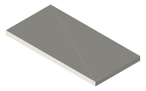 PJRC Teensy 3.2, isometric render of a generated part