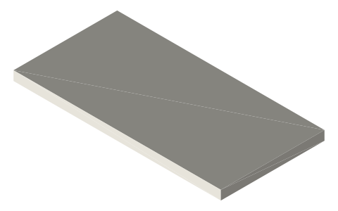 PJRC Teensy 4.0, isometric render of a generated part