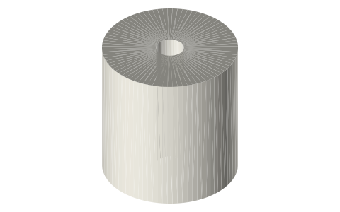 Tork Universal Matic hand towel roll (290089, H1), isometric render of a generated part