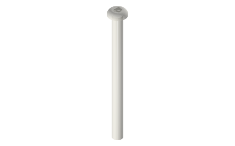 Traxxas 2592 screws, M3 × 40 mm, isometric render of a generated part