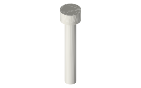 Traxxas 2618 screws, M2.5 × 16 mm, isometric render of a generated part