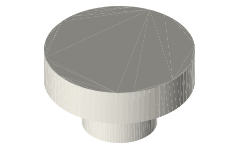 Tri-clamp jacket shell: clamp-on sealed jacket for a 2 in tube, isometric render of a generated part