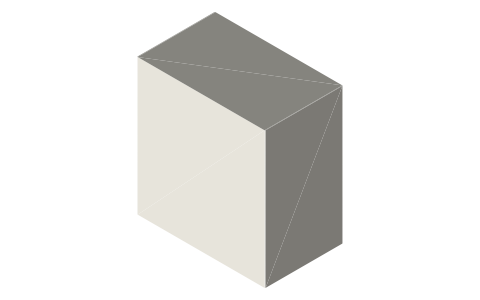 UPPAbaby Cruz V2 stroller, isometric render of a generated part