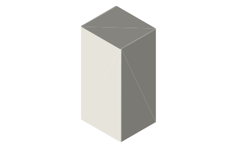 Vitamix Explorian E310, isometric render of a generated part