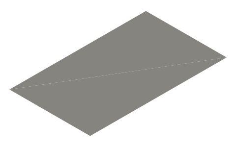 Volantex Ranger EX 757-3 (1980 mm FPV), isometric render of a generated part