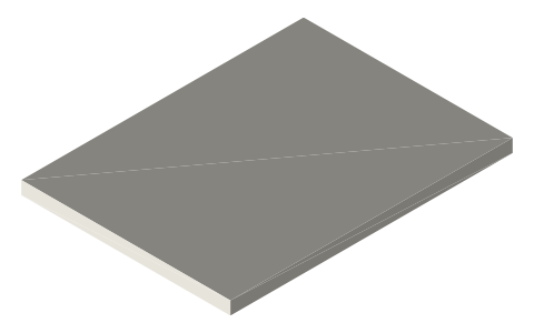 WEMOS LOLIN S2 mini (ESP32-S2), isometric render of a generated part
