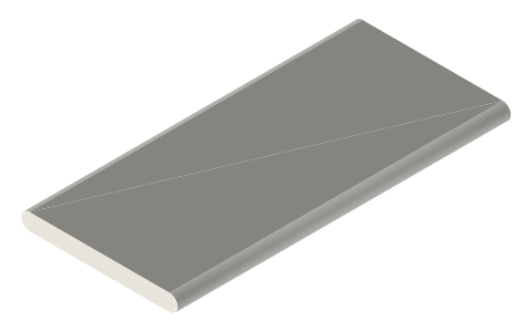 Xiaomi Redmi Note 14, isometric render of a generated part