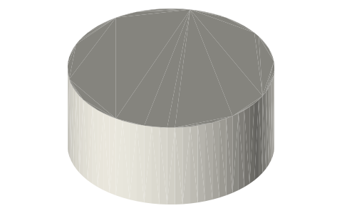 YETI Boomer 4 Dog Bowl, isometric render of a generated part