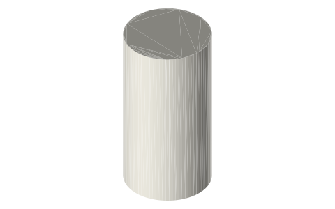 YETI Rambler 30 oz Tumbler, isometric render of a generated part