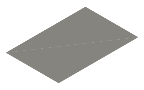 ZOHD Nano Talon EVO 860mm, isometric render of a generated part