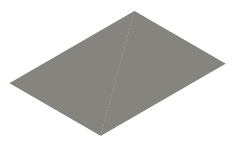 ZOHD Talon 250G 620mm, isometric render of a generated part